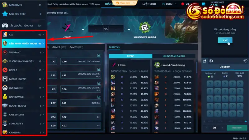 Hội viên tham gia vào các tựa game điện tử có sức hút nhất hiện nay
